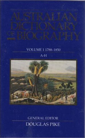 Australian dictionary of biography