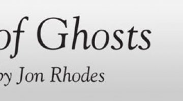 Cage of ghosts exhibition banner