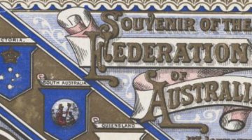 Souvenir of the Federation of Australia