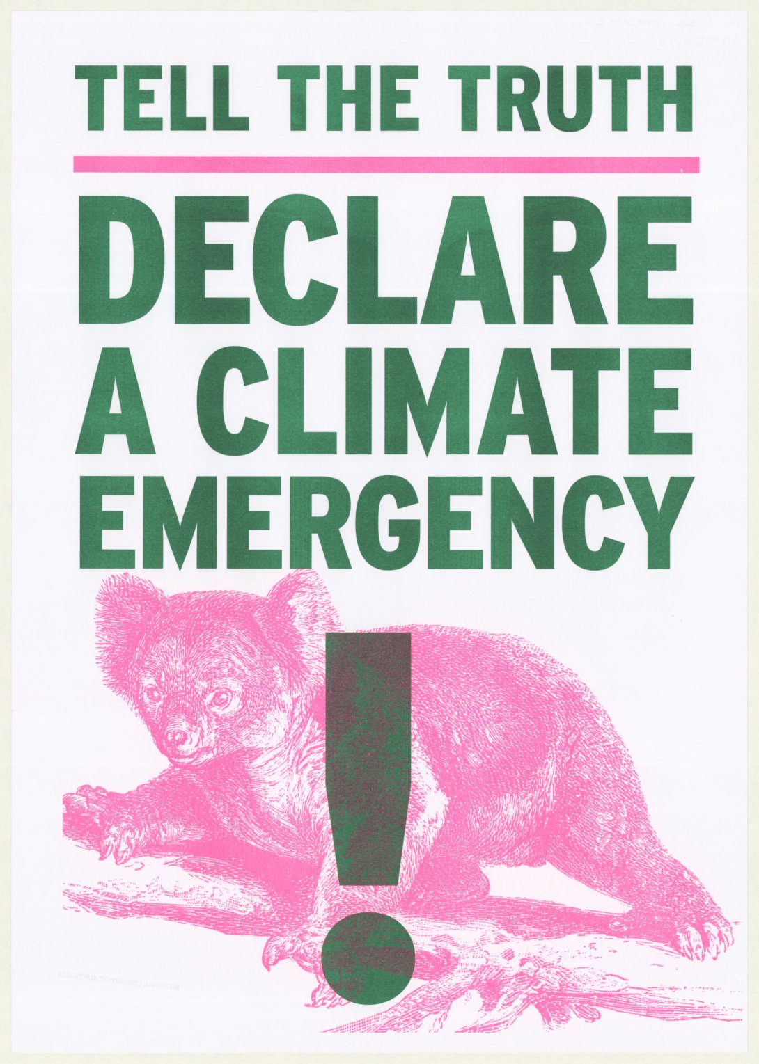 Tell the truth : declare a climate emergency 
